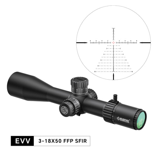 EVV 3-18x50 SFIR FFP 34mm Zero Stop