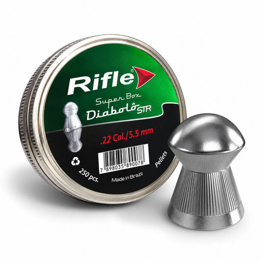 Balines Rifle Diabolo STR .22 Cal/5.5mm 0.85g / 13.11gr - 250ud
