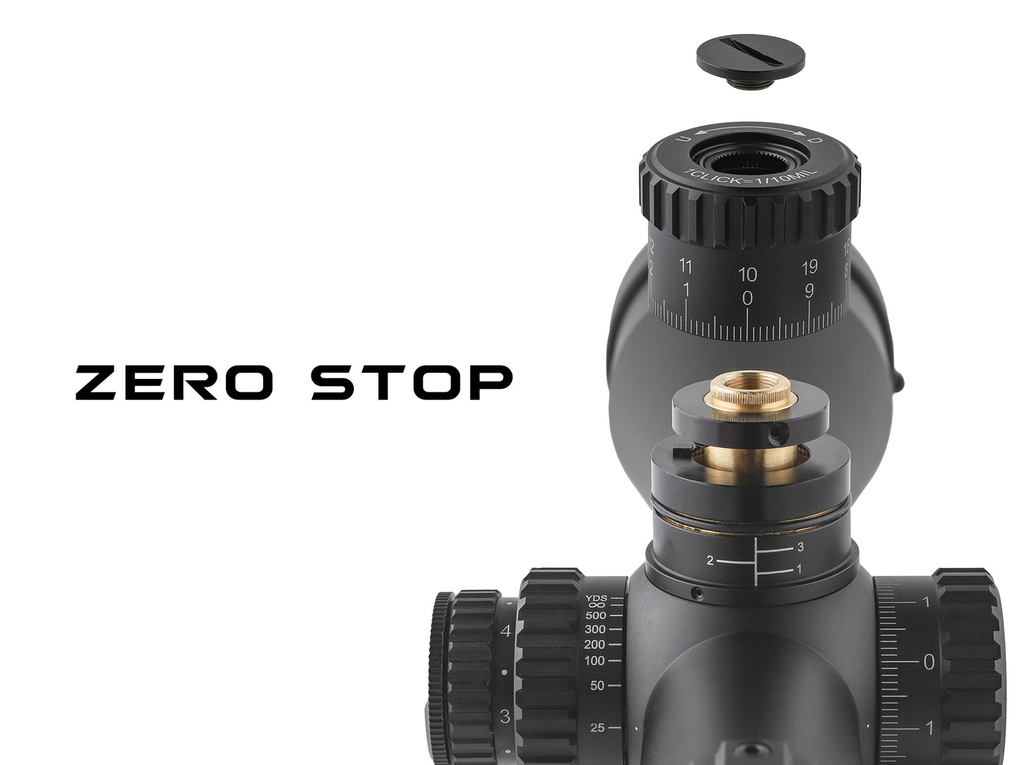 EVV 5-25x56 SFIR FFP 34mm Zero Stop